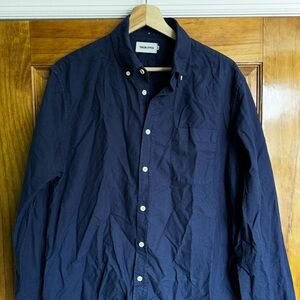 Taylor Stitch - The Jack - Men’s Oxford Button Down - Blue - Large (42)